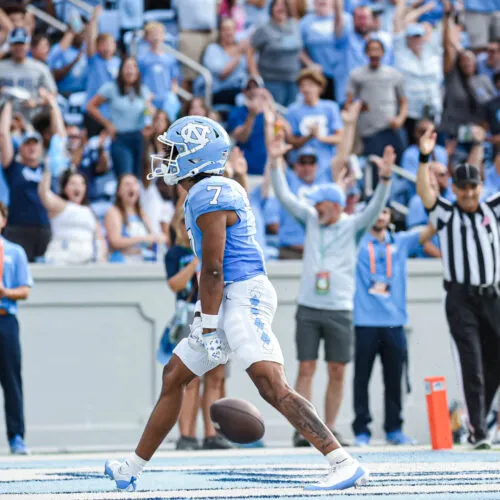 Christian Hamilton University of North Carolina Football v Charlotte Kenan Stadium Chapel Hill, NC Saturday, September 7, 2024